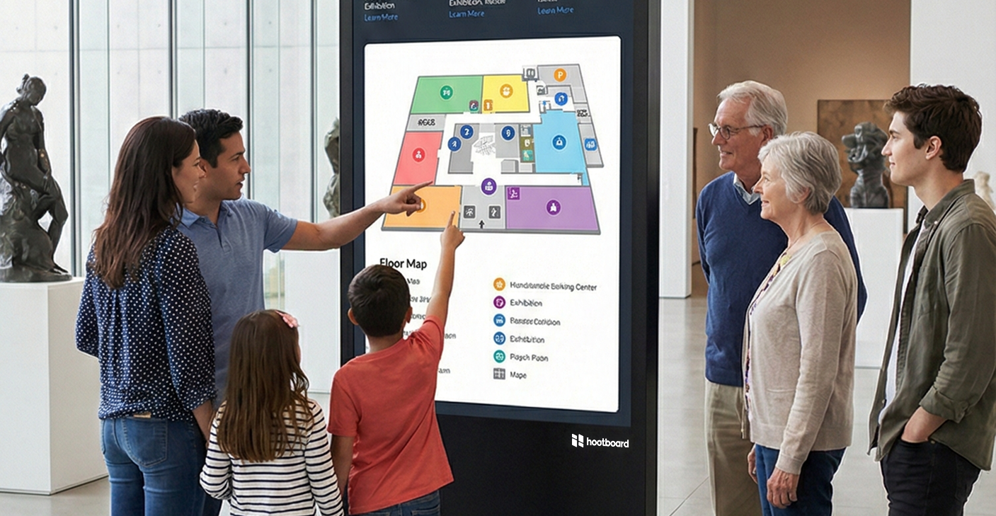 Interactive Wayfinding Kiosks for Museums | Improve Visitor Engagement