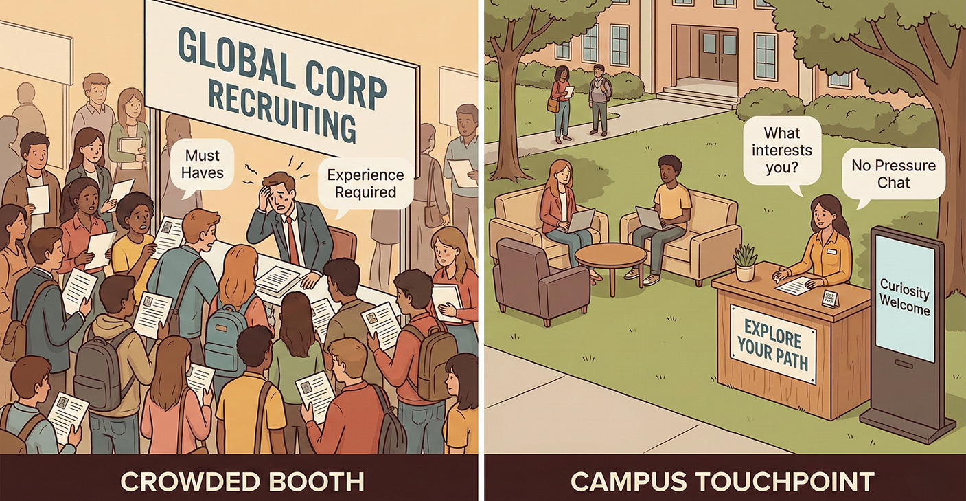 The Future of Career Services: How Universities Can Use Kiosks to Match Students With Jobs and Internships