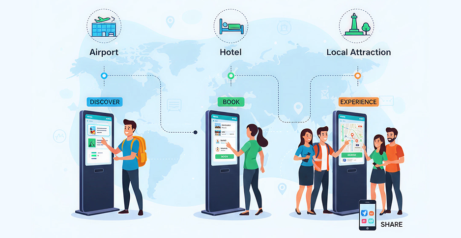 The Economics of Attention: How Interactive Kiosks Make Money While Traditional Ads Lose It