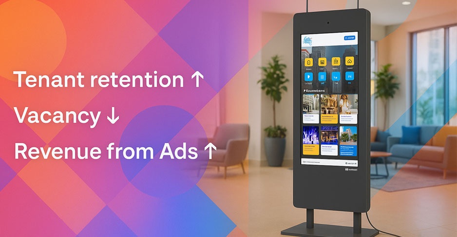 How REITs Can Increase Property Value with Smart Kiosks & Digital Signage