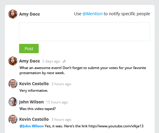 Pinning Comments