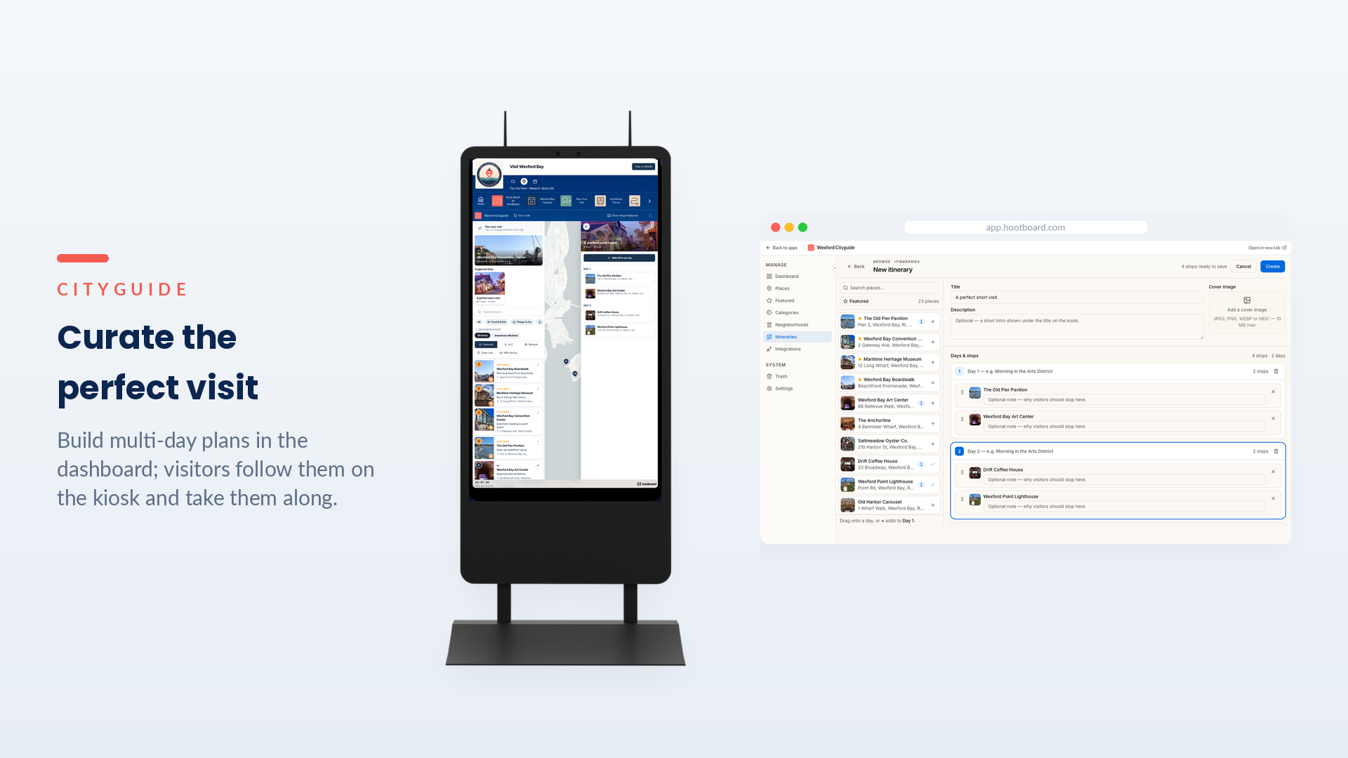 HootBoard CityGuide: visitor wayfinding & local guide that visitors love, that's just as easy to run