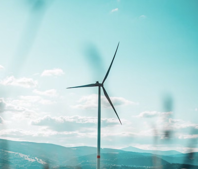 a windmill in a field