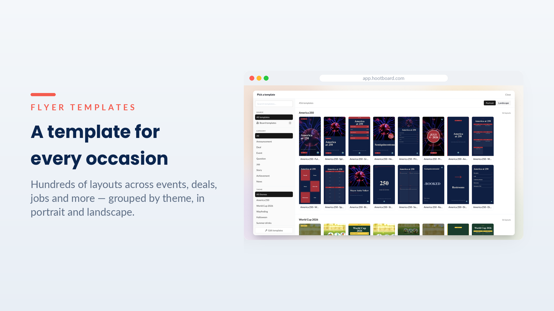 Flyer Templates: from quick posts to designed flyers