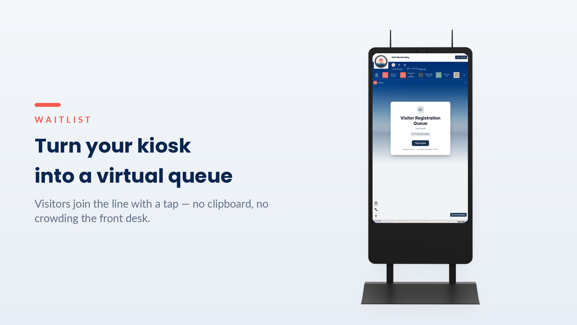 Meet Waitlist: a virtual queue for your front desk