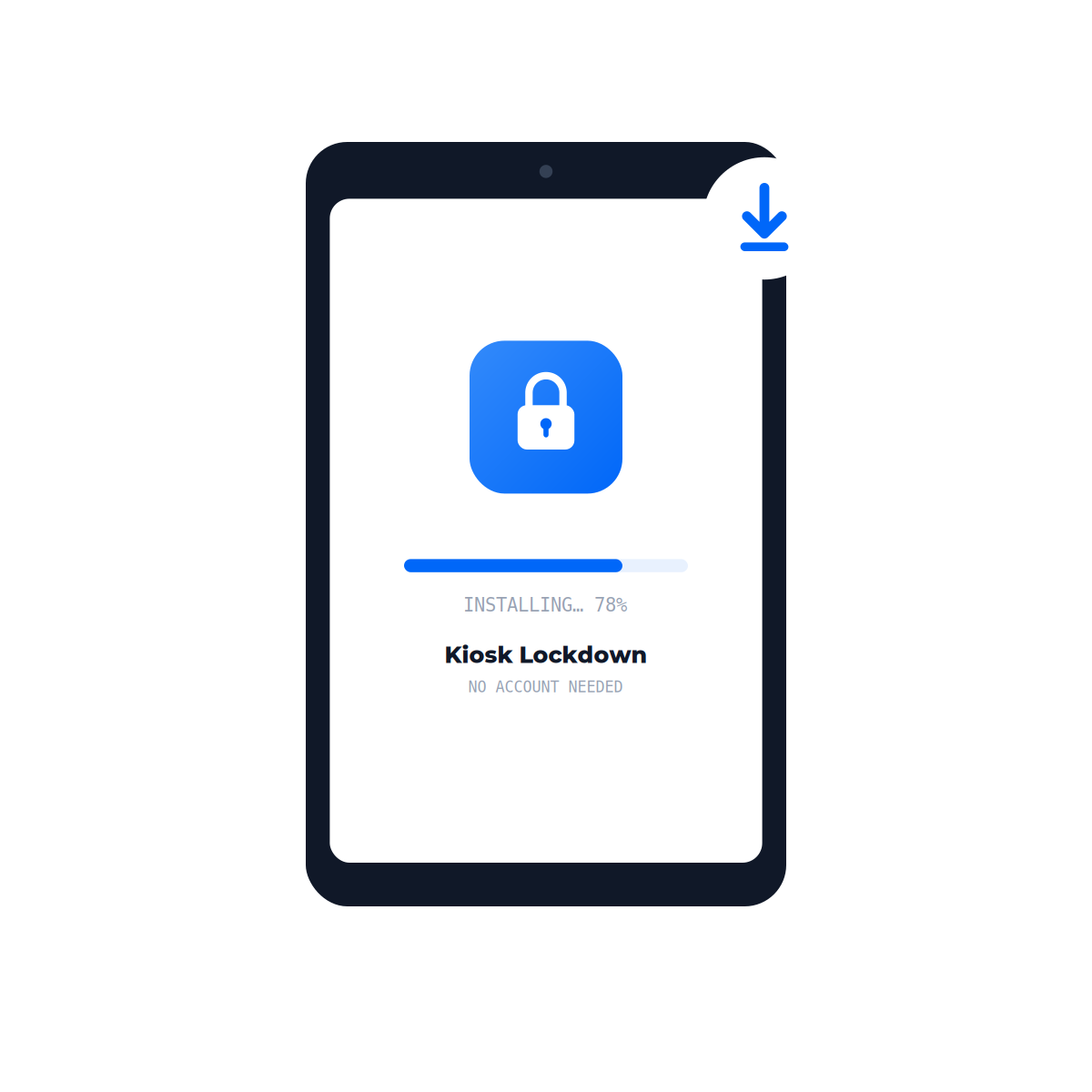 Installing the free HootBoard Kiosk Lockdown app on an Android tablet