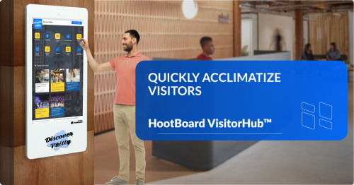 the hootboard visitorhub
